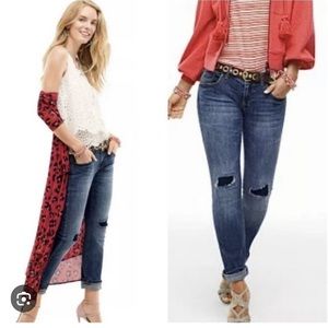 Cabi slim fit boyfriend jeans